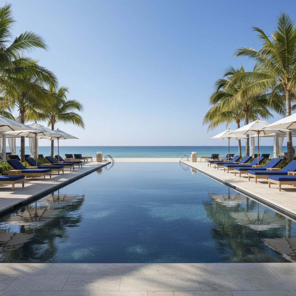 Full use of the indoor and outdoor pool